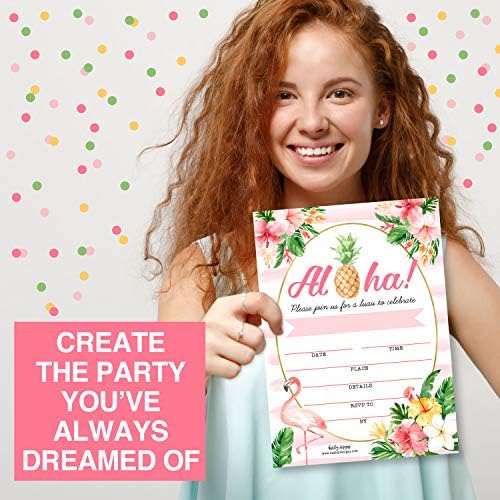 Hadley Designs Pool Party Invites for Girls and Kids