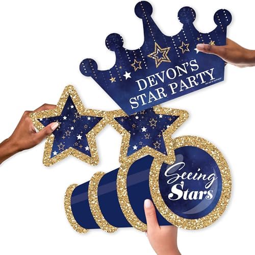 Big Dot of Happiness Starry Skies Photo Props 3 Pc