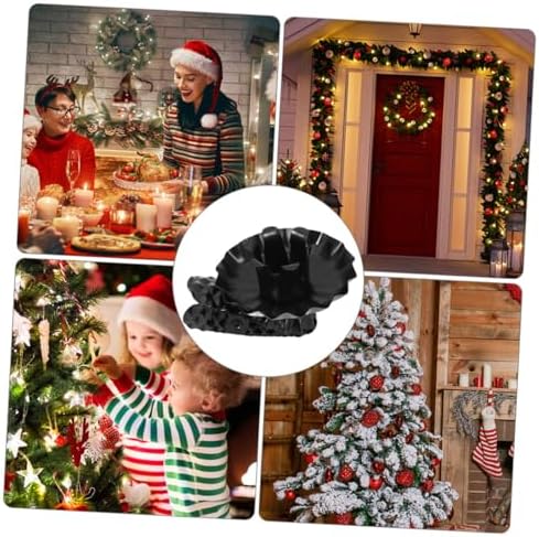 Cabilock 5 Sets Metal Christmas Tree Candle Holder Clip