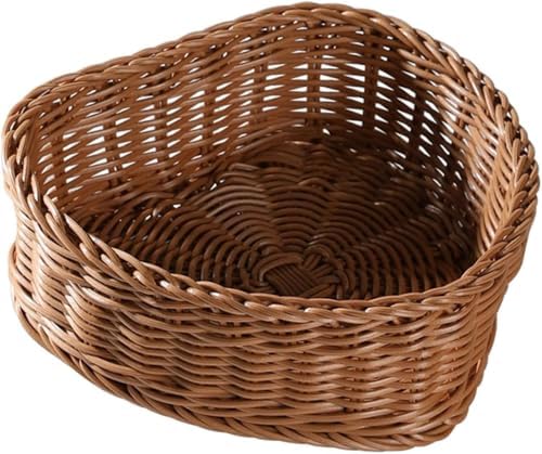 Heart Shaped Woven Basket for Valentine Wedding Party