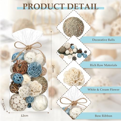 Riceshoot Decorative Balls for Vase Filler