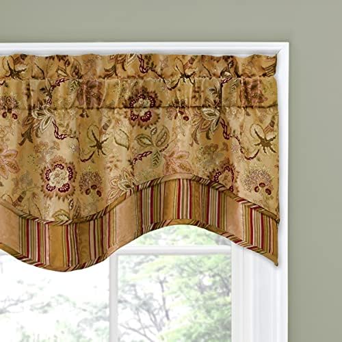 Waverly Traditions Navarra Scalloped Valance 52x16
