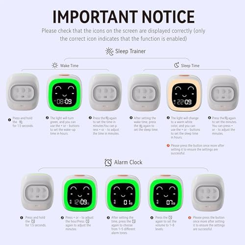 OK to Wake Alarm Clock for Kids and Toddlers