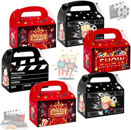 24 Pcs Movie Party Favors - Treat Boxes for Movie Night
