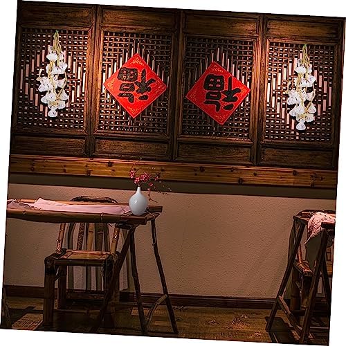 Ciieeo 5pcs Artificial Garlic Strings for Photography Props