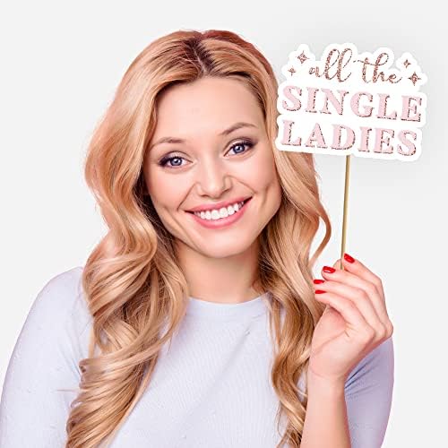 Fully Assembled Bachelorette Photo Booth Props Set of 32