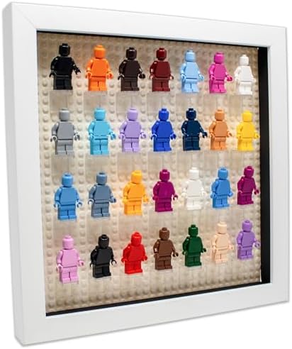 Poster Palooza 10x10 White Shadow Box for Miniature Figures