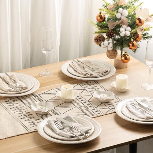 BEUNAIZER Candle Holder for Pillar Candles White