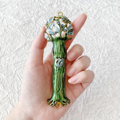 49 Inches Hand Painted Mezuzah with Scroll