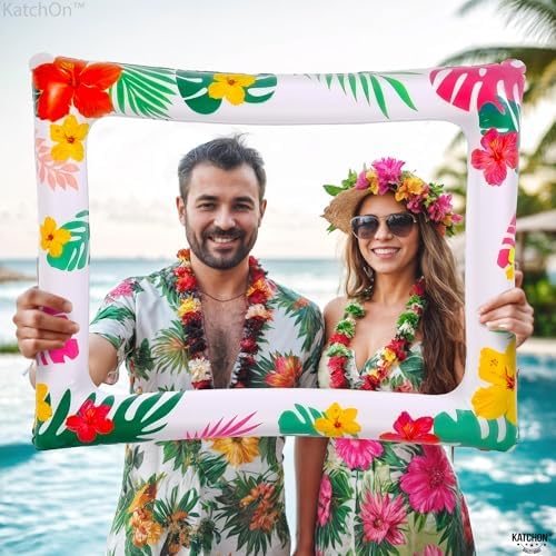 KatchOn Luau Photo Booth Frame 28x23 Inch
