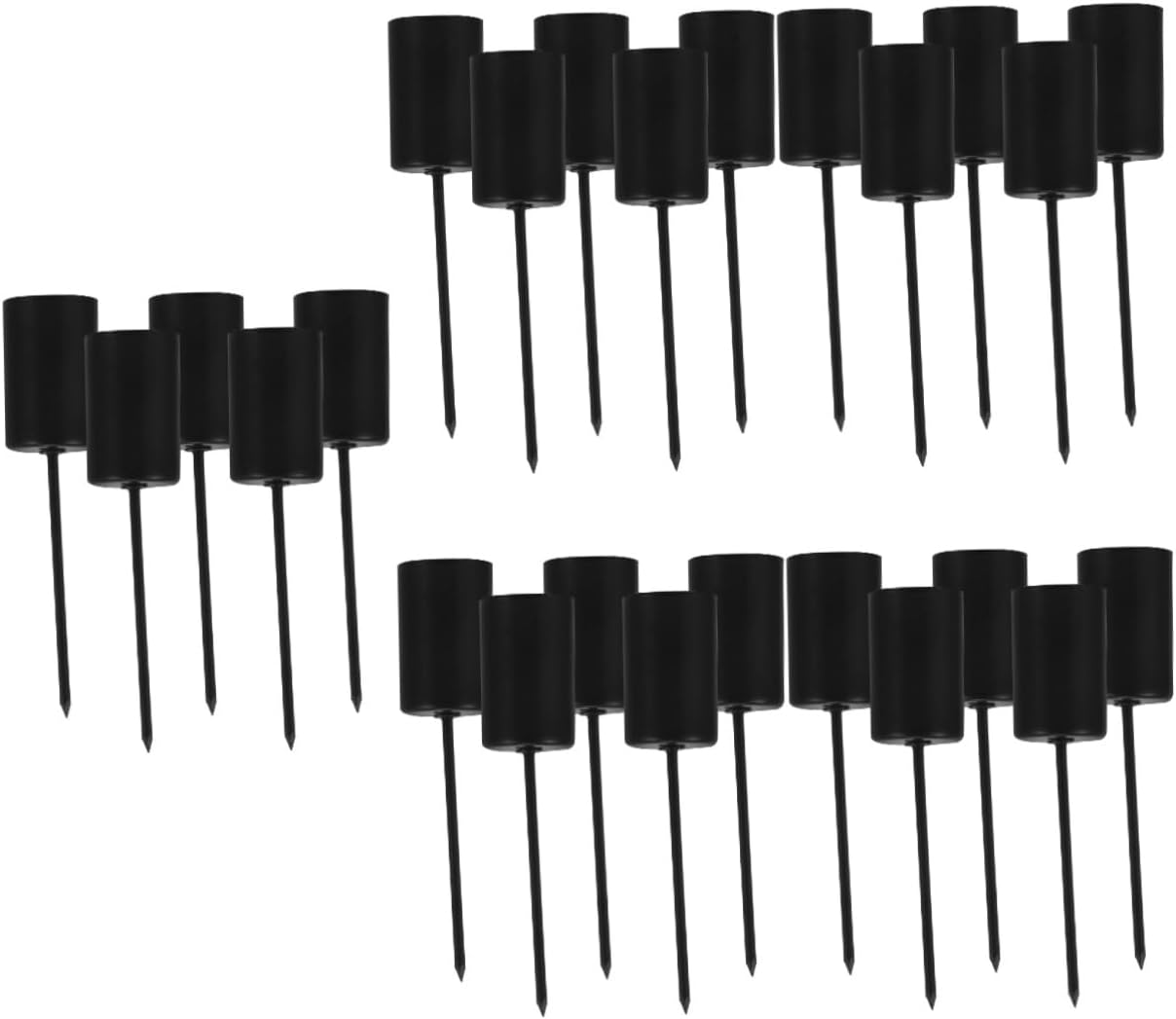 25pcs Candle Holders Spike Insert for Christmas Tree Decor