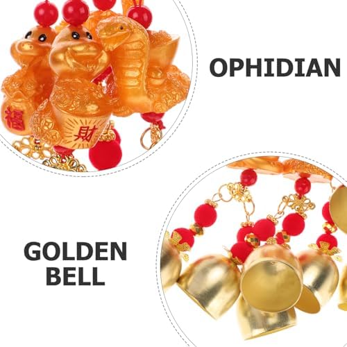 2025 Chinese New Year Snake Red Tassel Decorations 4pcs