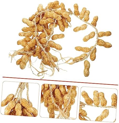 Magiclulu 15pcs Hanging Fake Peanut String Decor