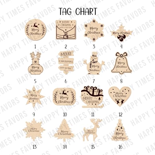 Happy Times Favors Christmas Candle Holders Pack of 10