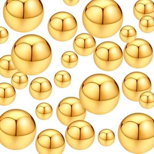300Pcs BrightGold Faux Pearl Beads for Vase Fillers