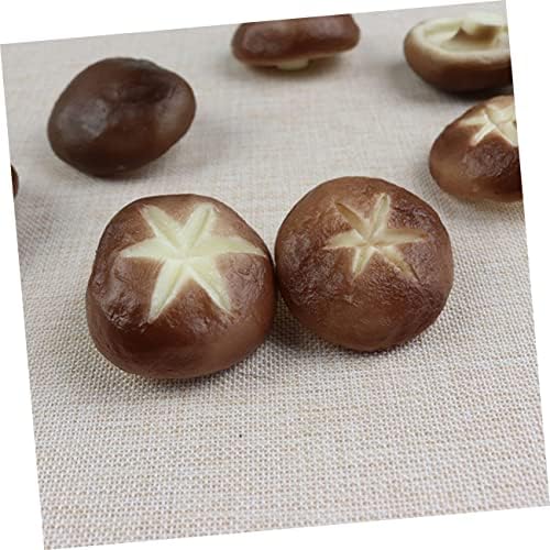 Valiclude 6Pcs Decorative Fake Mushroom Models for Photography