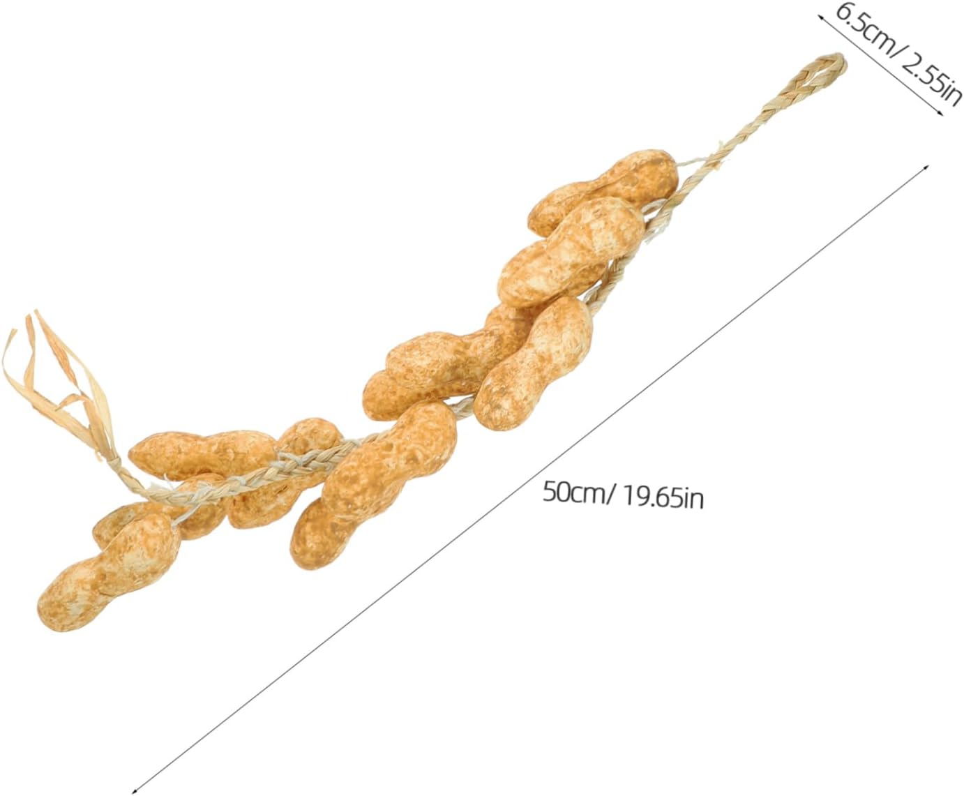 Magiclulu 15pcs Hanging Fake Peanut String Decor