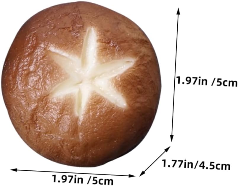 5pcs Fake Shiitake Mushroom Models for Photography Props