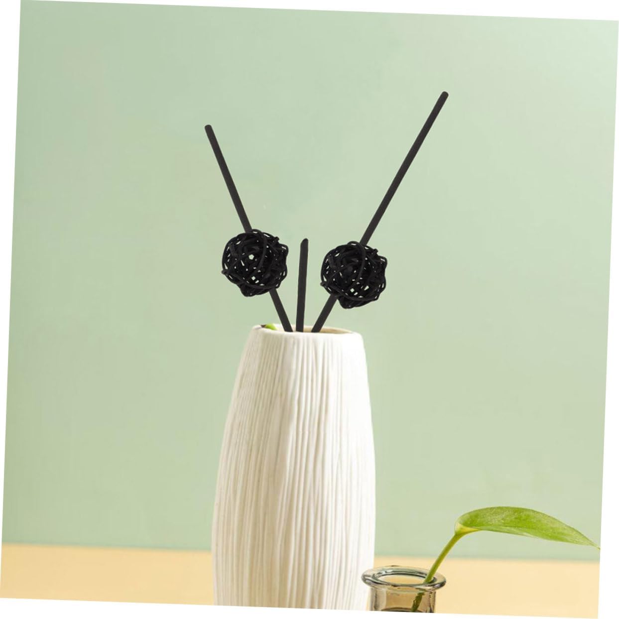 Cabilock 40pcs Wicker Rattan Balls Decorative Orbs