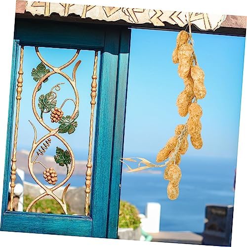 GLEAVI 5Pcs Realistic Hanging Peanut Decor String Props