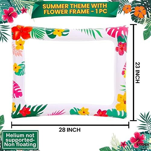 KatchOn Luau Photo Booth Frame 28x23 Inch