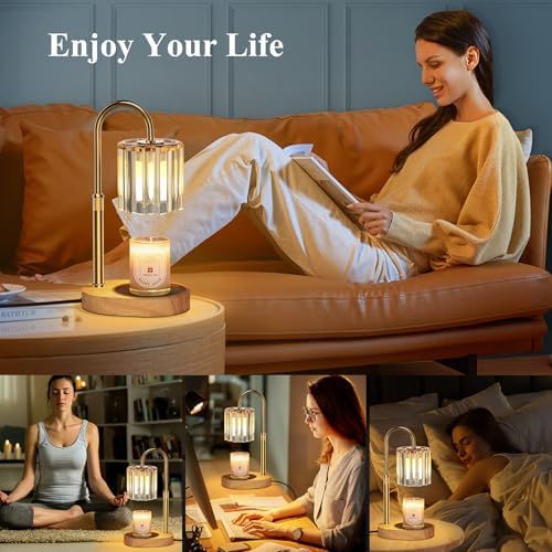 Lukasa Candle Warmer Lamp with Timer and Dimmer