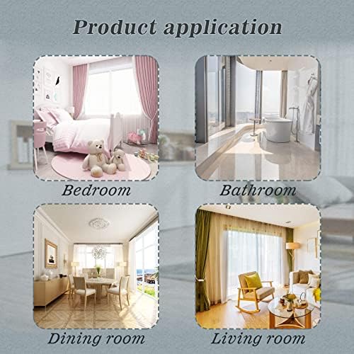 Hion Magnetic Curtain Holdbacks Grey 2pcs