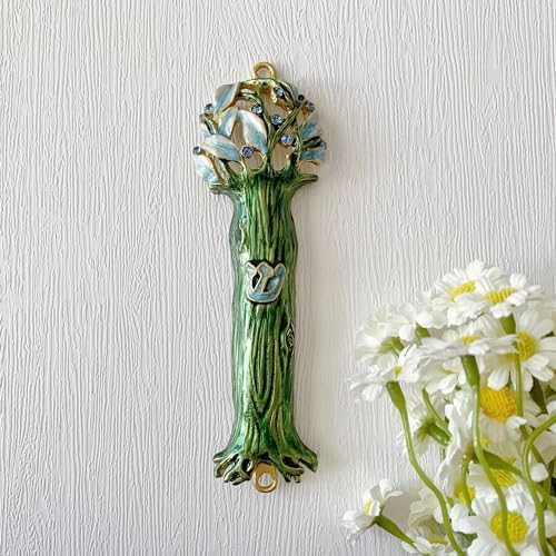 49 Inches Hand Painted Mezuzah with Scroll
