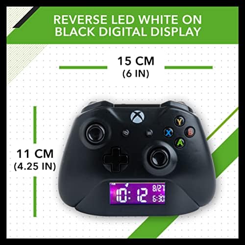Paladone Xbox Controller Alarm Clock - Black