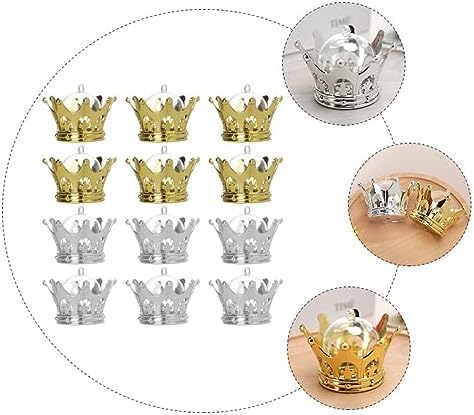 GLEAVI 12 Pcs Shaped Fillable Candy Boxes Dome Elegant Wedding Party Favors