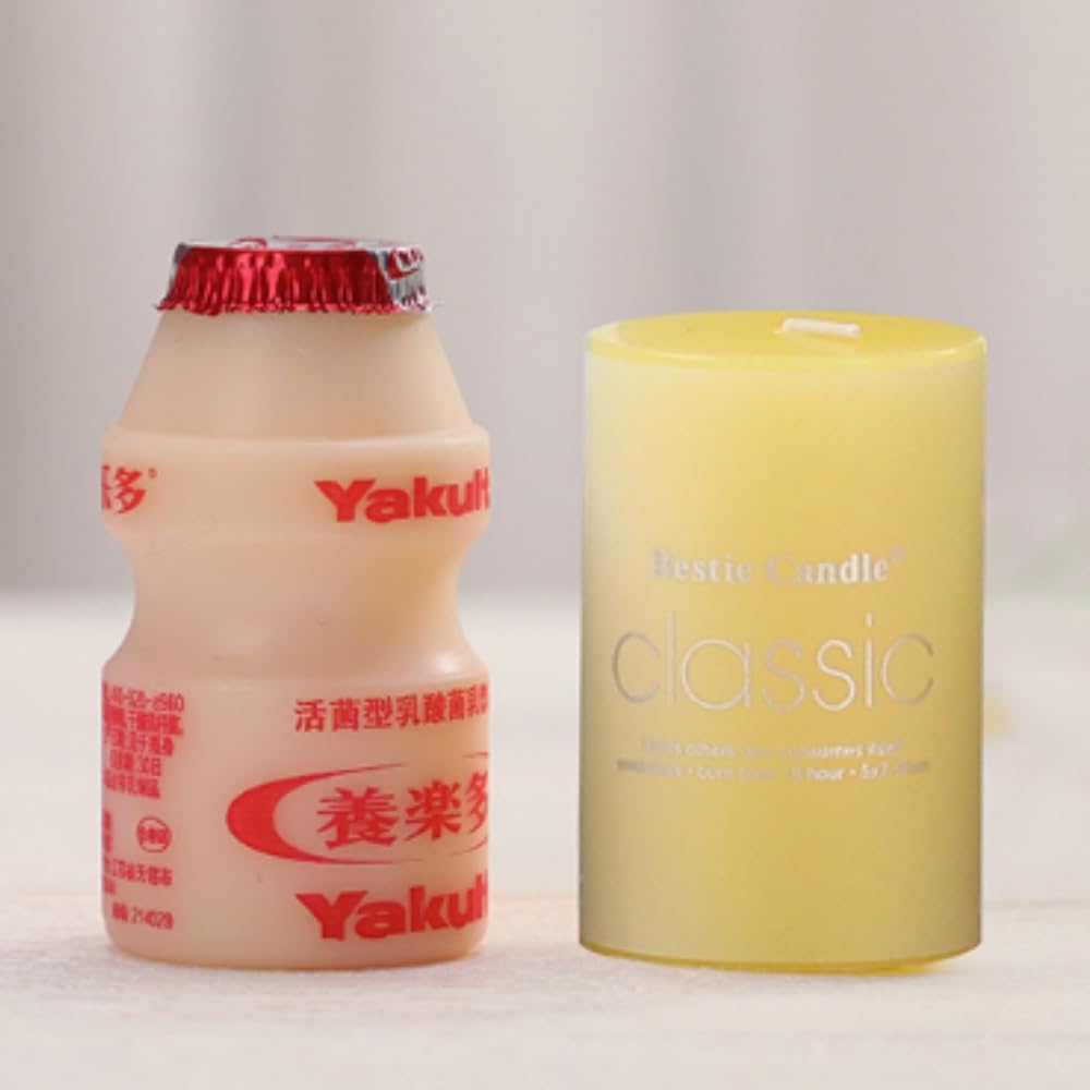 8 Pack 2x3 Inch Scented Dripless Pillar Candles - OUKEYI-100990