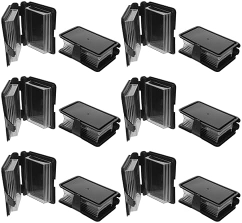 12pcs Book Shaped Candy Boxes Black