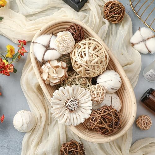 Riceshoot Decorative Vase Fillers 2 Pack Brown