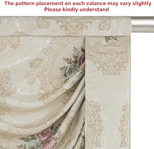 Loom And Mill Luxury Waterfall Valance Valance With Tassels