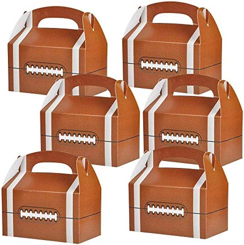 ArtCreativity Football Treat Boxes Pack of 12