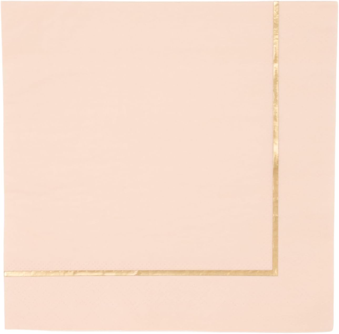 Bonjour Fete Light Peach Premium Large Napkins