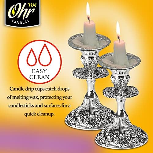 Ohr Candles Extra Heavy Drip Cup Holder 100 Pack
