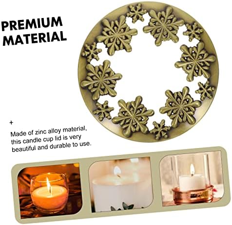Homoyoyo Christmas Scented Candle Jar Lid