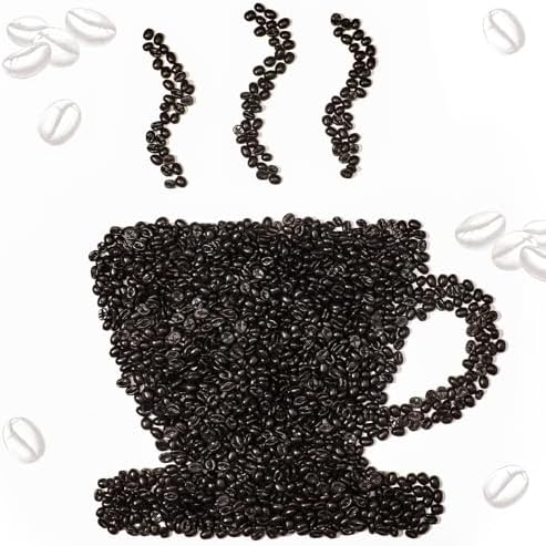 1000g Fake Coffee Beans Bulk for Decor and Crafts