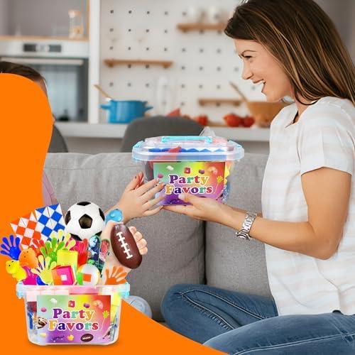 32 Piece Party Favor Pack with Storage Box