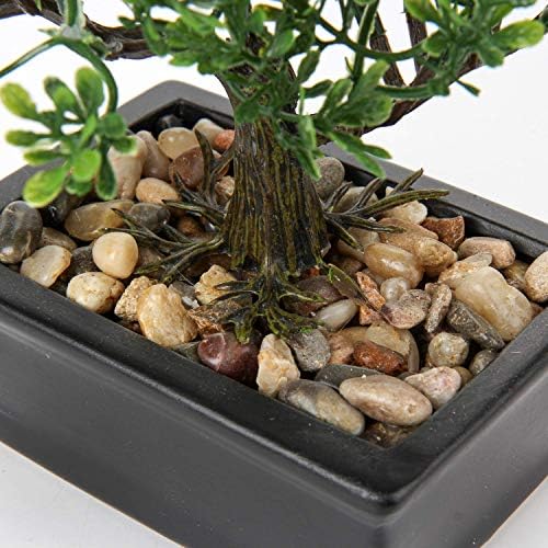 Artificial Juniper Bonsai Tree with Ceramic Pot