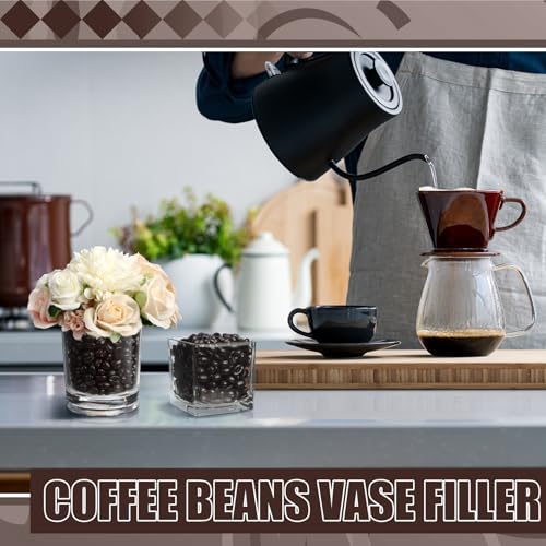 1000g Fake Coffee Beans Bulk for Decor and Crafts