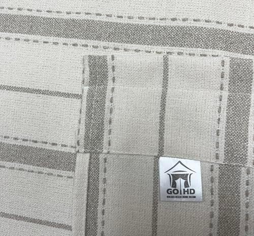 GOHD Boho Parallel Boulevards Valance for Farmhouse