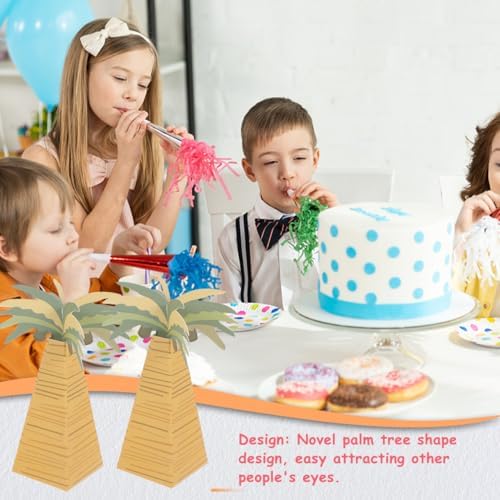 Amosfun Palm Tree Candy Box Wrappers 24Pcs