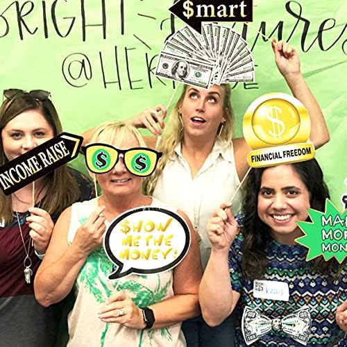Fun Money Theme Photo Booth Props for Parties