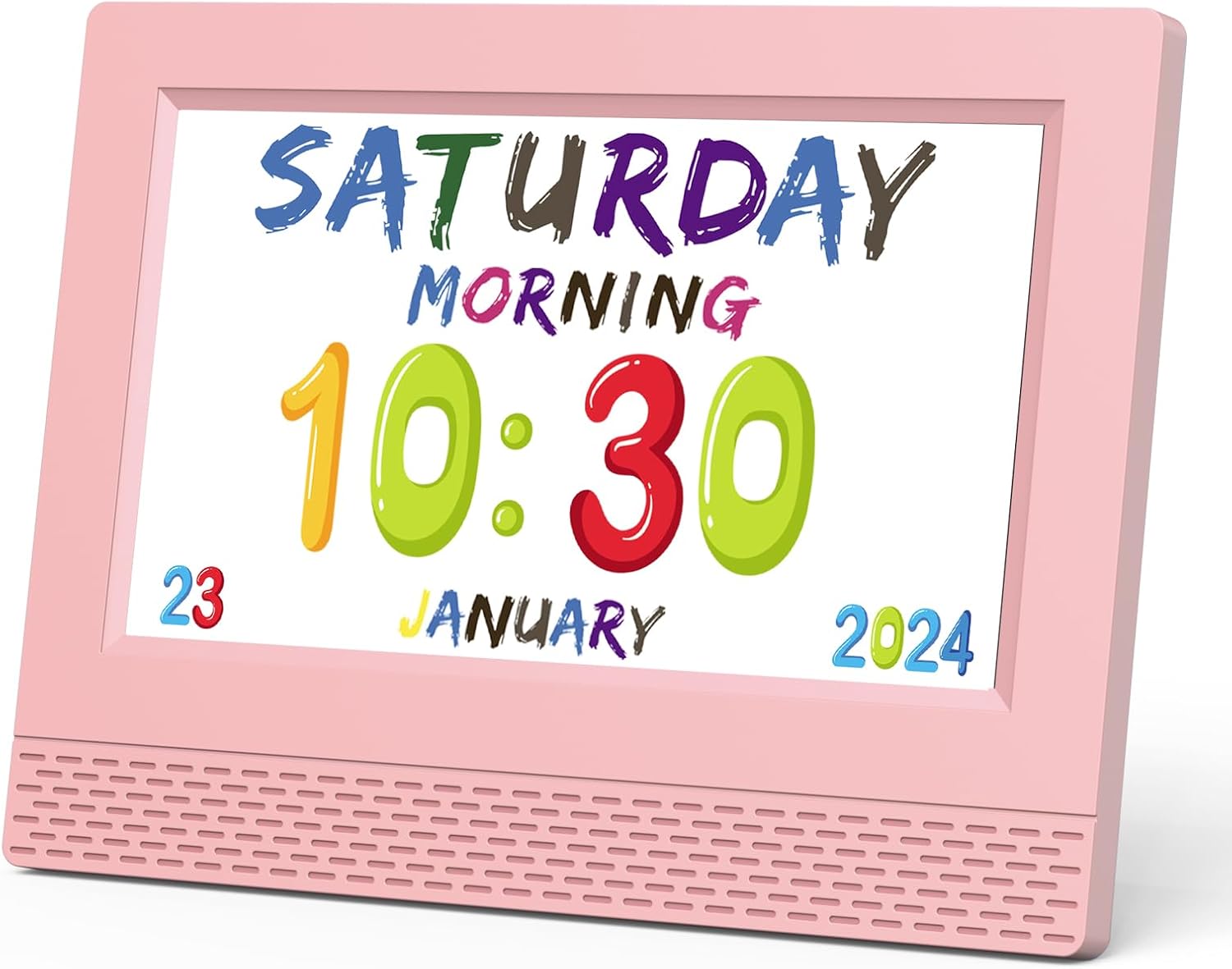 Ykall Kids Digital Alarm Clock with 7 Display and 17 Alarm Settings