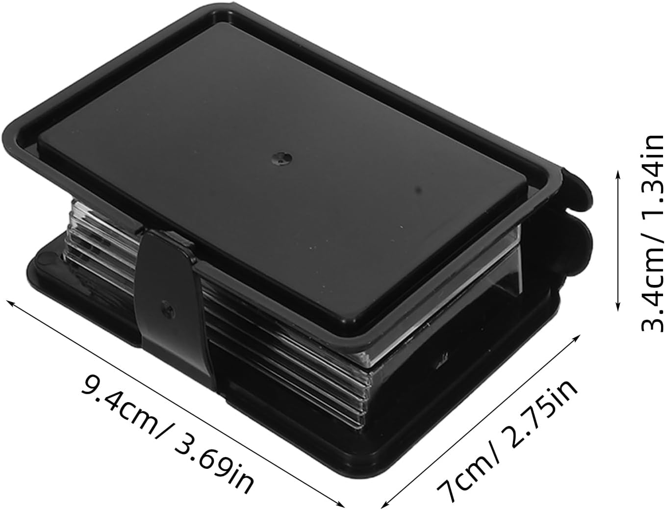 12pcs Book Shaped Candy Boxes Black