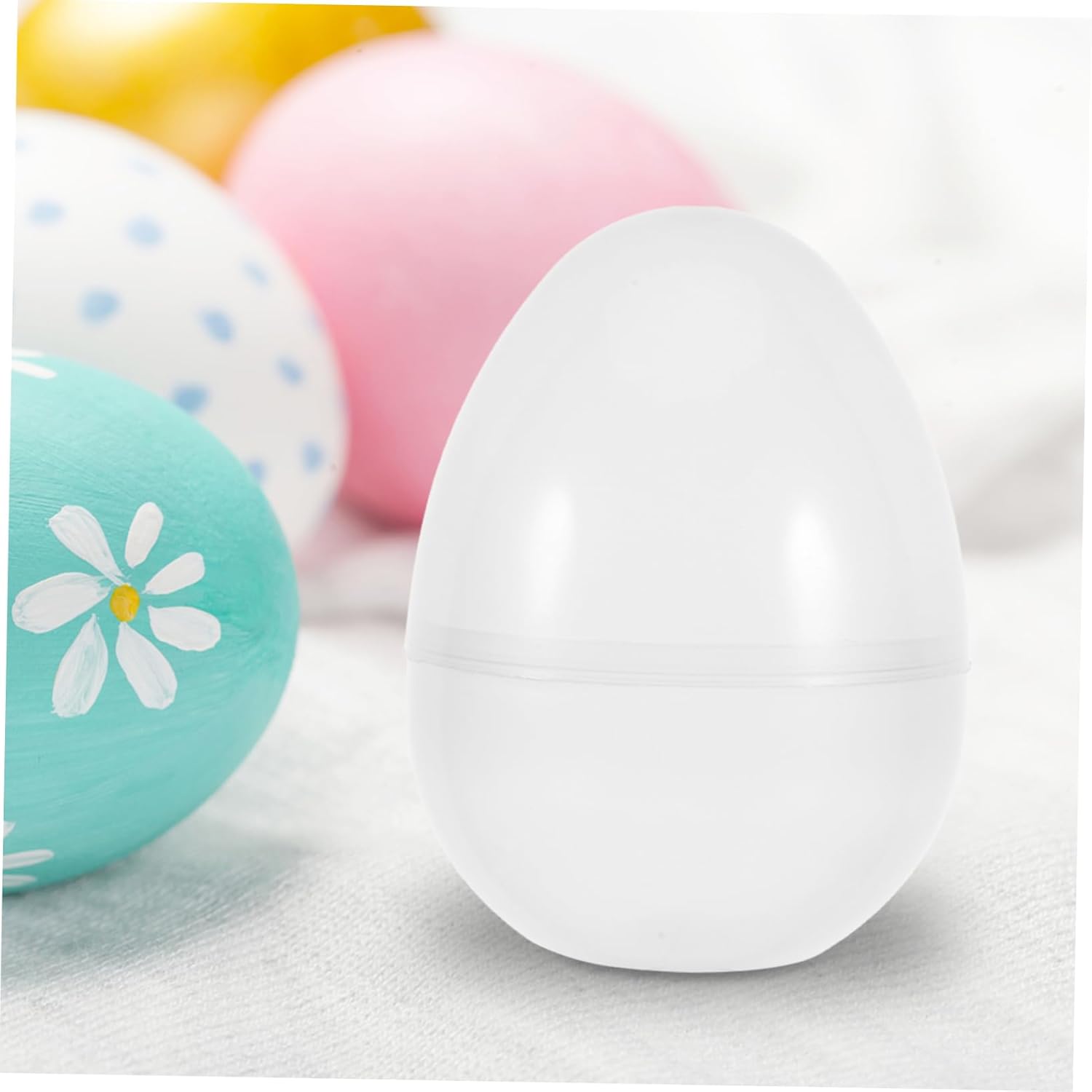 Cabilock 6pcs Jumbo Fillable Easter Eggs