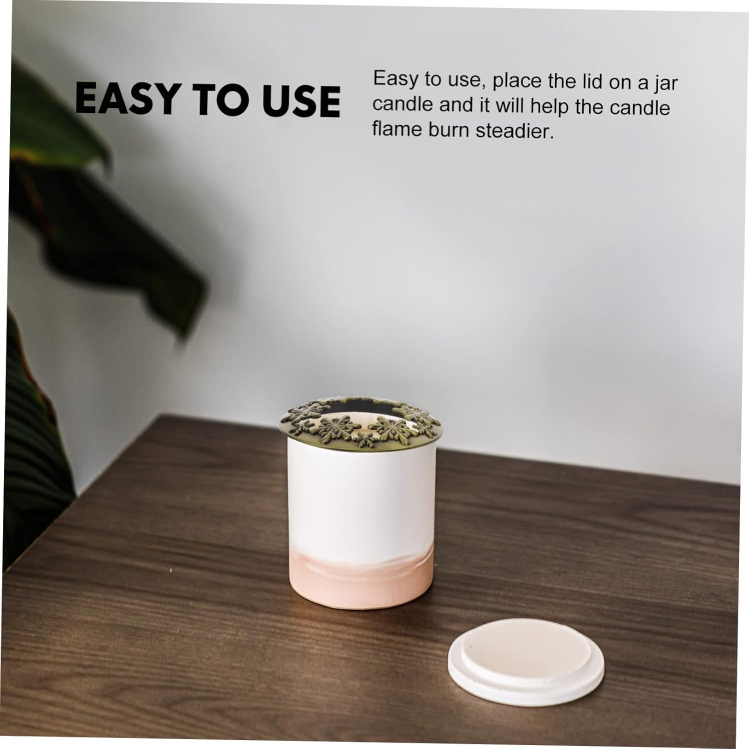 Homoyoyo Christmas Scented Candle Jar Lid