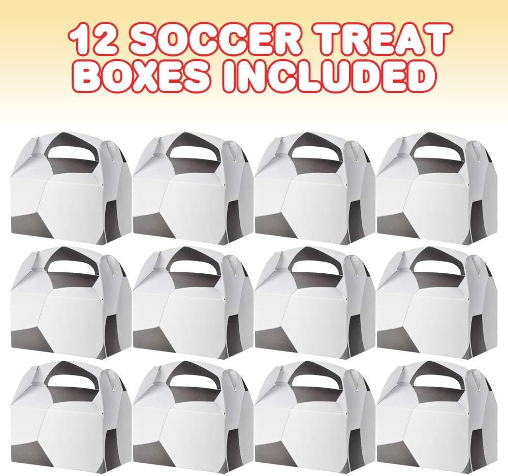 ArtCreativity Soccer Treat Boxes for Kids